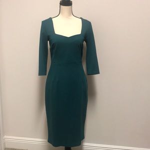 BODEN green dress - women size 6T